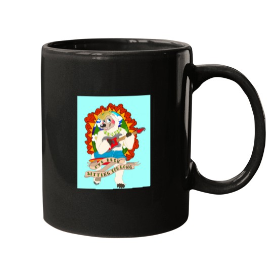 Discover Beach Bear- Sitting Too Long Mugs