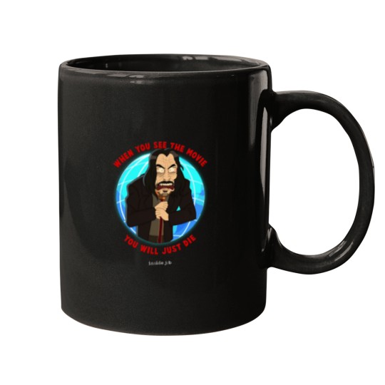 Discover Inside Job - Keanu Reeves Vampiric Mugs