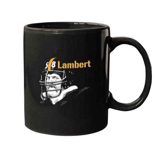 Discover Pittsburghs Steeler T-Shirtjack Lambert Mugs