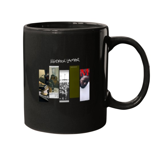 Discover Kendrick-Lamar-Album Discography Mugs