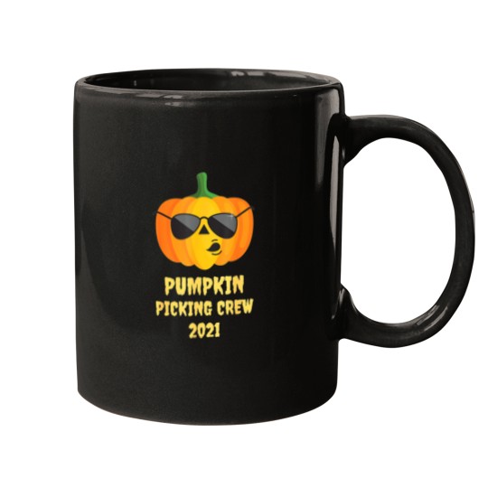 Discover Pumpkin picking crew52 Gift Halloween Day, Thanksgiving, Christmas Day Mugs