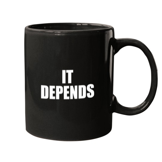 Discover It Depends Mugs