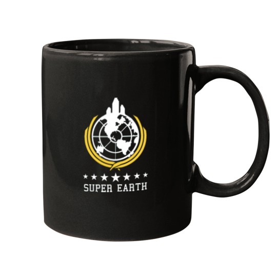 Discover Super Earth white Mugs