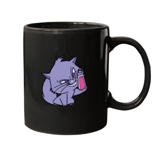 Discover Yzma Cat With Poison Bottle Mugs