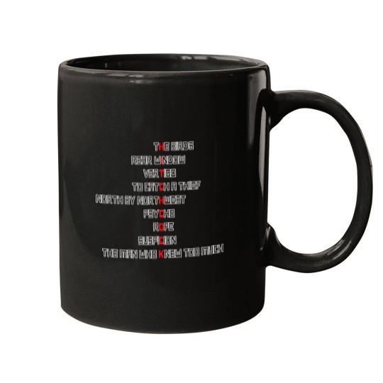 Discover Alfred Hitchcock Movies Mugs