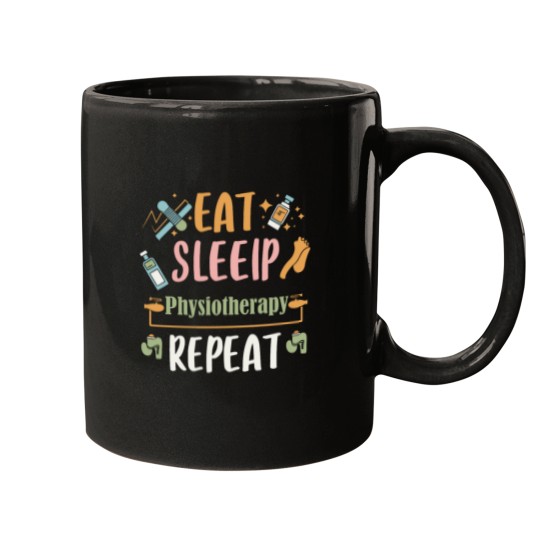 Discover Eat Sleep Physiotherapy Repeat Mugs