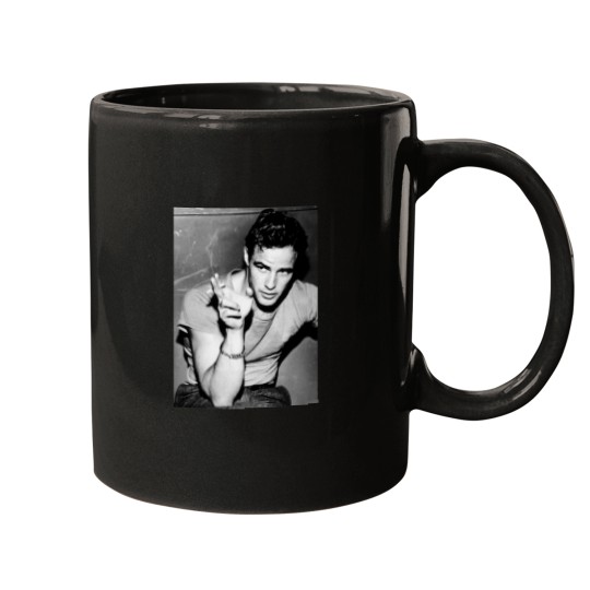 Discover Marlon Brando vintages Old hollywoods movie Stars retro Mugs