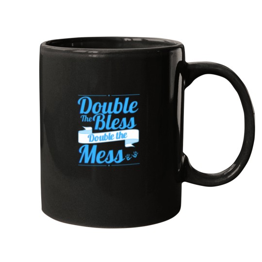 Discover Double the bless double the mess (1) Mugs