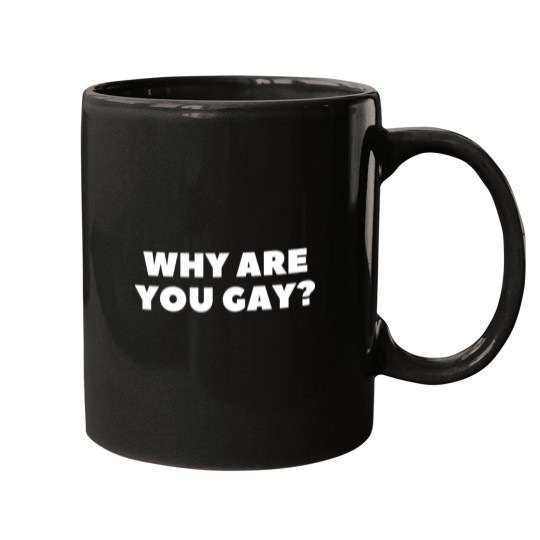Discover Copy of Why are you gay Mugs