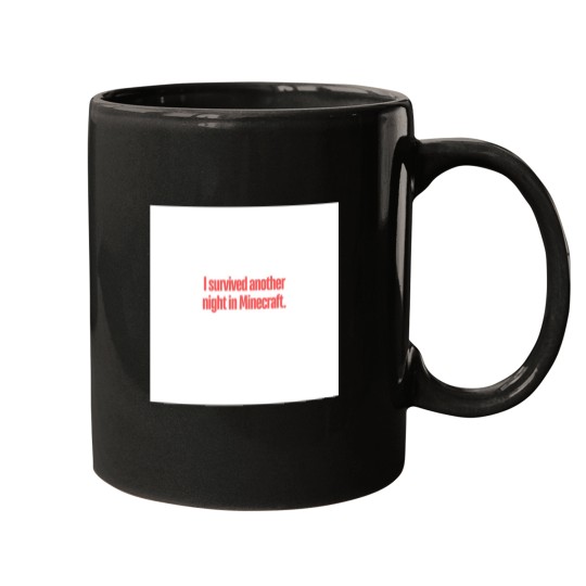 Discover Minecraft Survivor Mugs