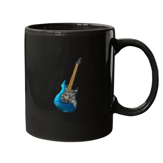 Discover Illustration of an electrics Guitar Mugs