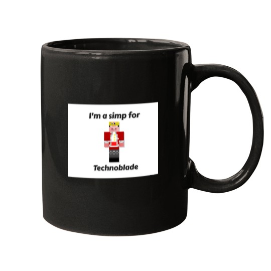 Discover I'M A Simp For Technoblade (White Base) (1) Mugs
