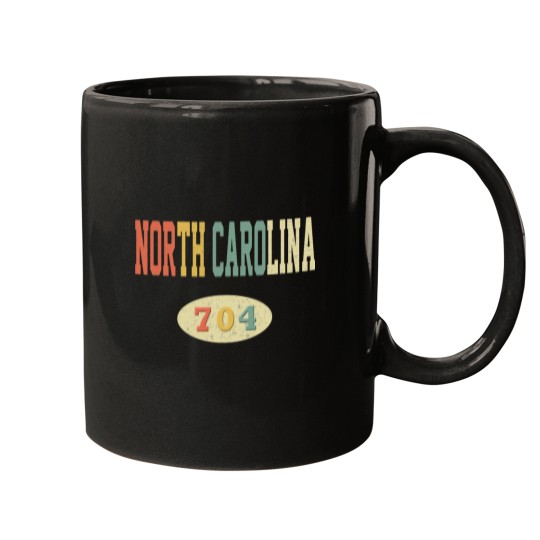 Discover Norths Carolinas 704 areas codes Mugs