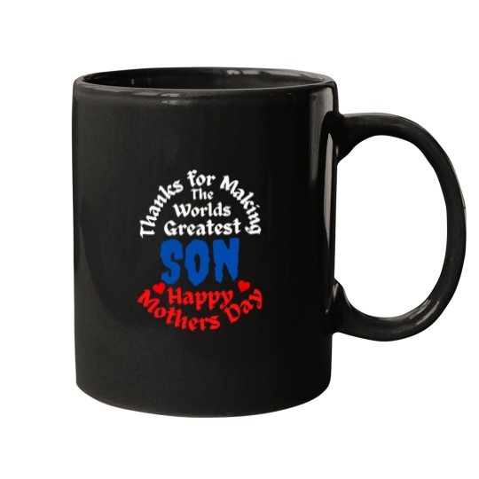 Discover Mothers Day Happy Mothers Day Worlds Greatest Son Mugs