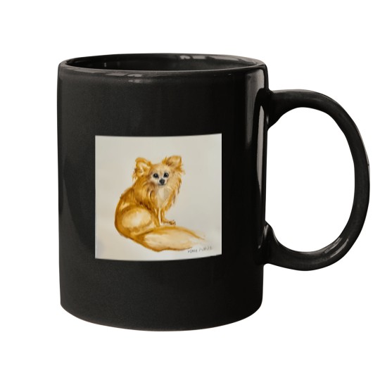 Discover Luna Long Haired Chihuahua Mugs