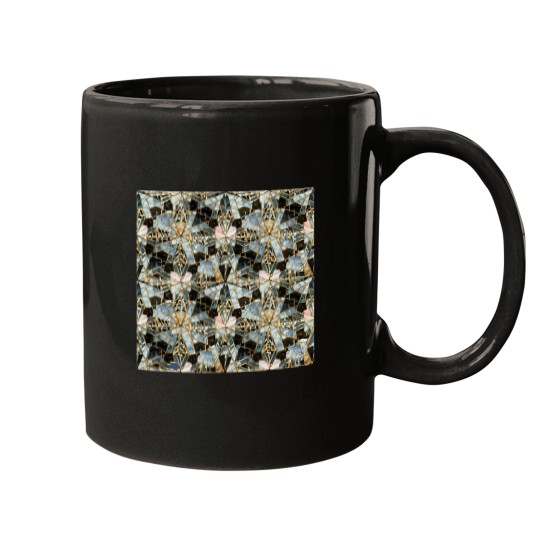 Discover Diva-Mosaic-Pattern T-Shirt Mugs