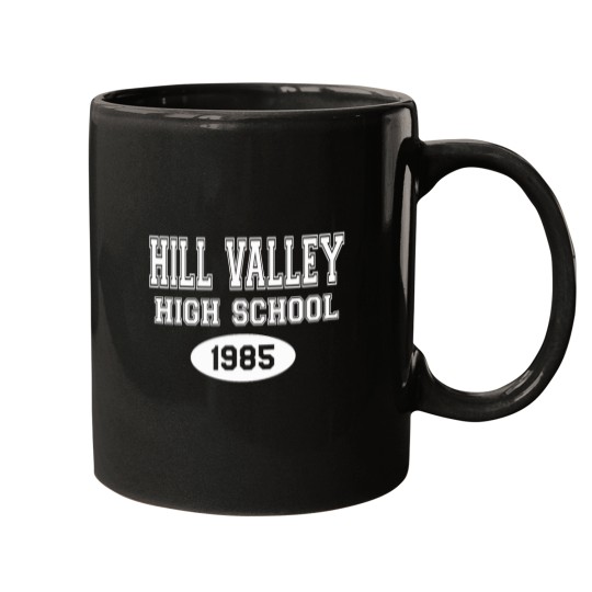 Discover 4 Hill Valley High School 1985 - Back To The Future T-Shirt Mugs