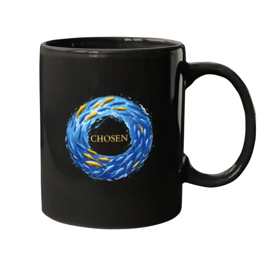 Discover chosen x fish swim against the current x bible Mugs