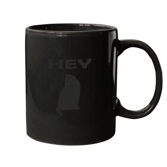Discover Cat Sayes Hey(1) Mugs