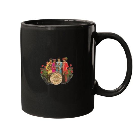 Discover Sergeant Pepper  Minimalist Album Cover Mugs