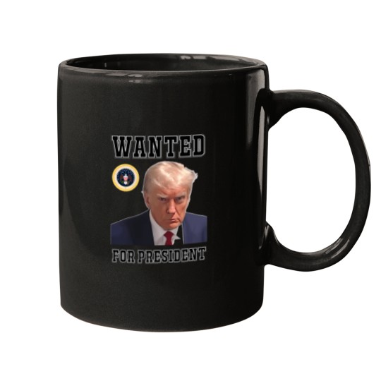 Discover Trump-Wanted-For-President-Maga-2024 T-Shirt Mugs