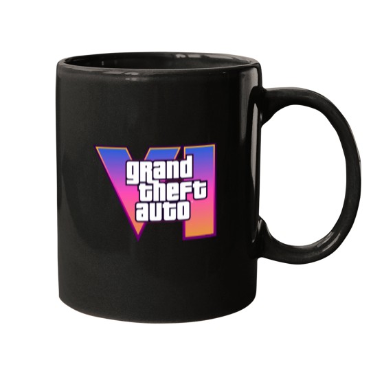 Discover Gtas VI Logo Mugs