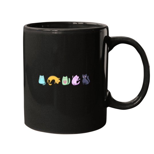 Discover Cute street cats Classic Mugs