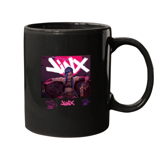 Discover Jinx Arcane Mugs