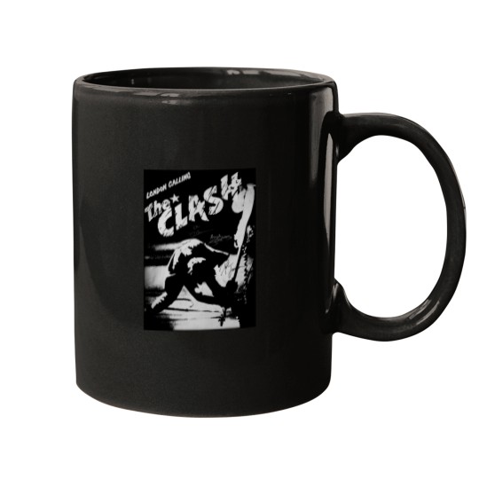 Discover The Clash Mugs, London Calling Clash Vintage Unisex Mugs