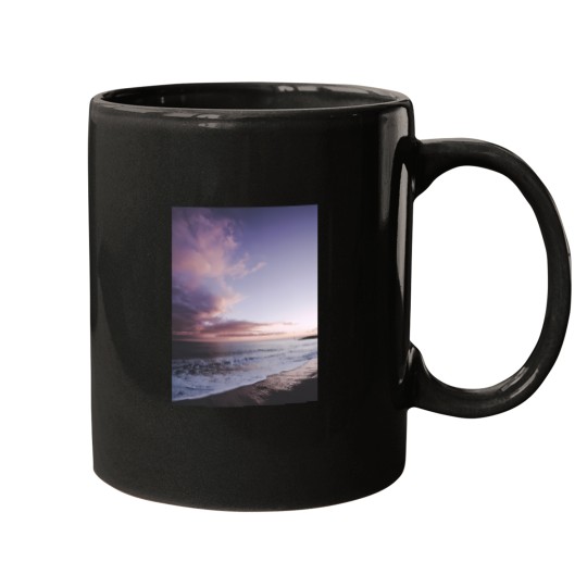 Discover Pink Sandy Beach Mugs