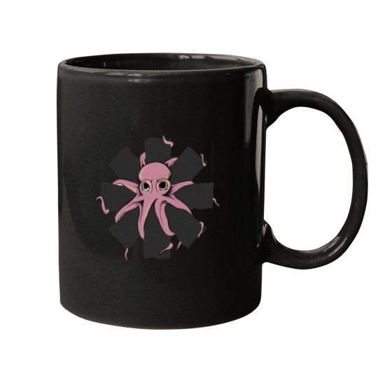 Discover logo octopus red hot chilli peppers Mugs