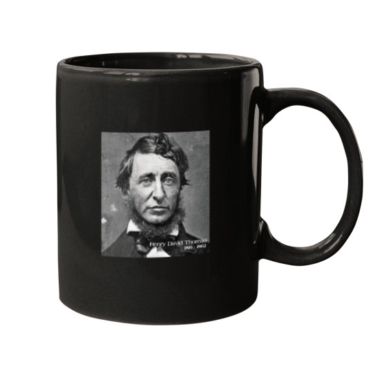 Discover Thoreau Gifts - Henry David Thoreau Portrait Gift Ideas for Literature Teachers Librarians &amp Mugs