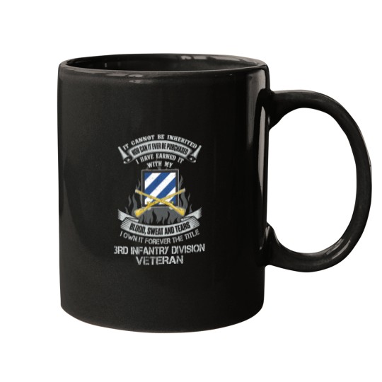 Discover Own Forever The Title 3rd Infantry Division US Veteran Mugs