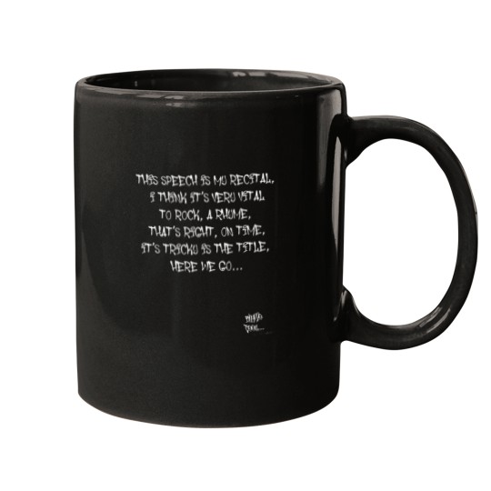 Discover Old School Rap Hip Hop Merch It'S Tricky Quote 80'S Dmc T-Shirt Mugs
