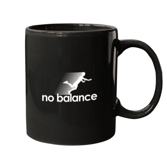 Discover Balance white logo Mugs
