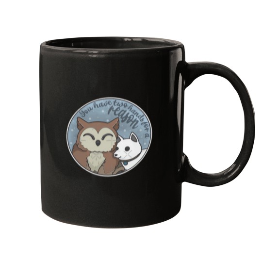 Discover you have two hands for a reason owlbear scratch baldurs gate 3 lightweight sweatshirt Mugs