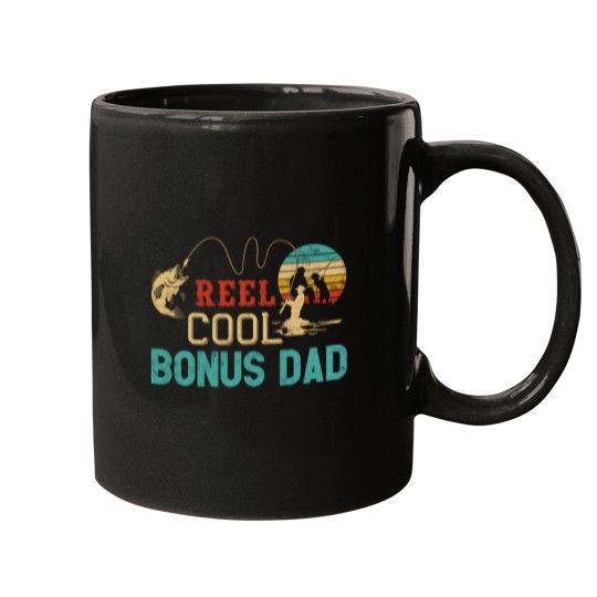 Discover Reel Bonus Dad Fishing FatherS Day Fisher Dad Mugs