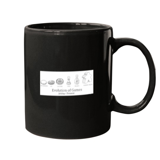Discover Evolutions of Games Mugs