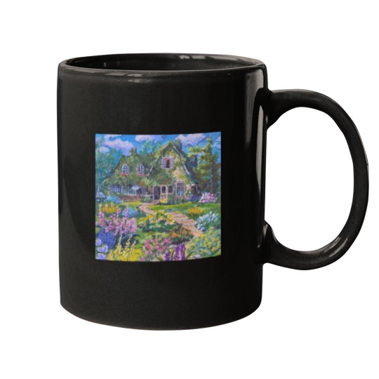 Discover kiki_s delivery service house pastel kawaii painting 2022 Long Mugs