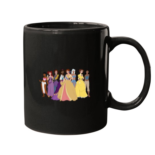 Discover Animated-Girls-(1) T-Shirt Mugs