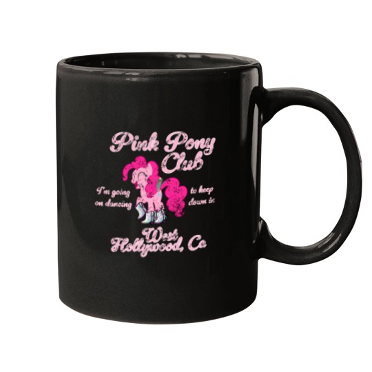 Discover Pinky Pie/Plankton Pony Club Vintage Mugs