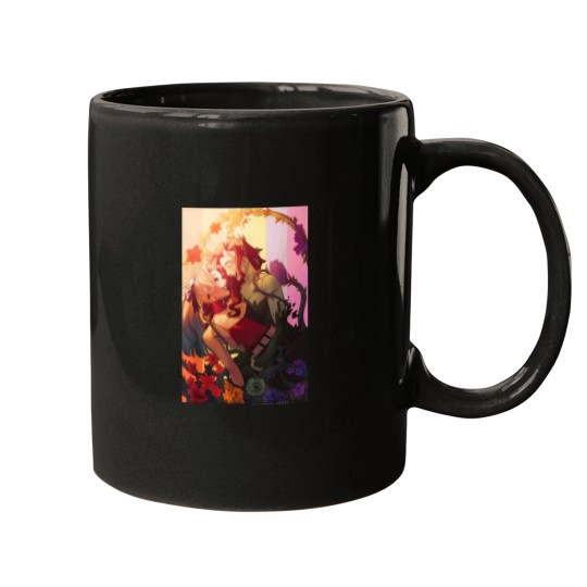 Discover Dc-Comics-Pride-Harley-Quinn--Poison-Ivy-Intertwined-T-Shirt Mugs