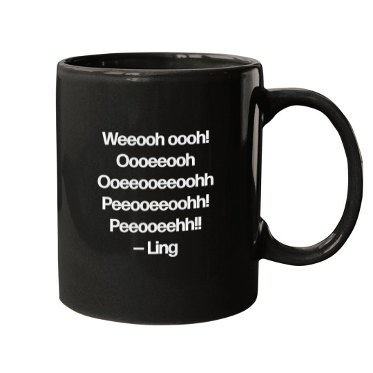 Discover Kung-Pow---Weeooh-Peeooh---Ling T-Shirt Mugs