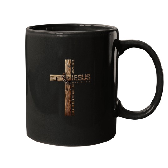 Discover Jesus The Way The Truth And The Life Vintage Christian Mugs