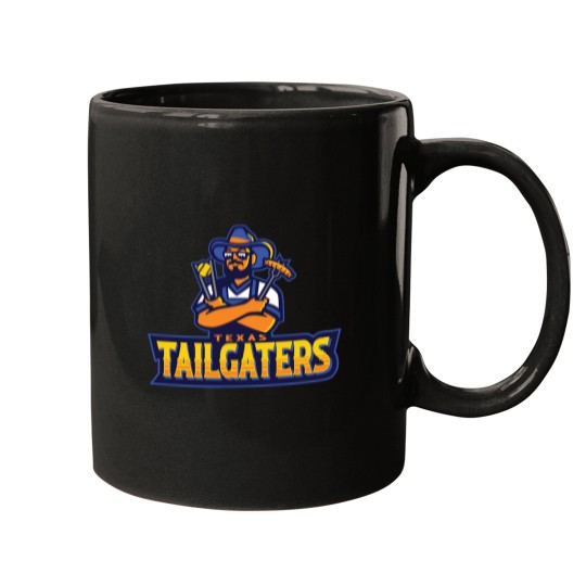 Discover Texas Tailgaters With Bbq And Sports Theme For Game Day Enthusiasts Mugs