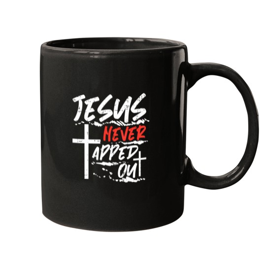 Discover Wrestling Jesus Never Tapped Out Christian Wrestle Men Women Mugs