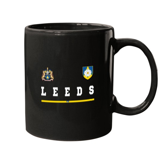 Discover Leeds Sportssoccer Jersey Flag Football Mugs