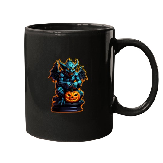 Discover Halloween Gargoyle Monster Mugs