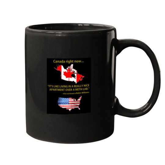 Discover Canada right now Mugs