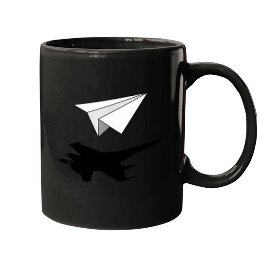 Discover Aeronautical-Engineer-Paper-Airplane-T-Shirt Mugs